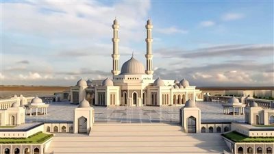 انطلاق تكبيرات صلاة عيد الأضحي بمسجد مصر بالعاصمة الجديدة