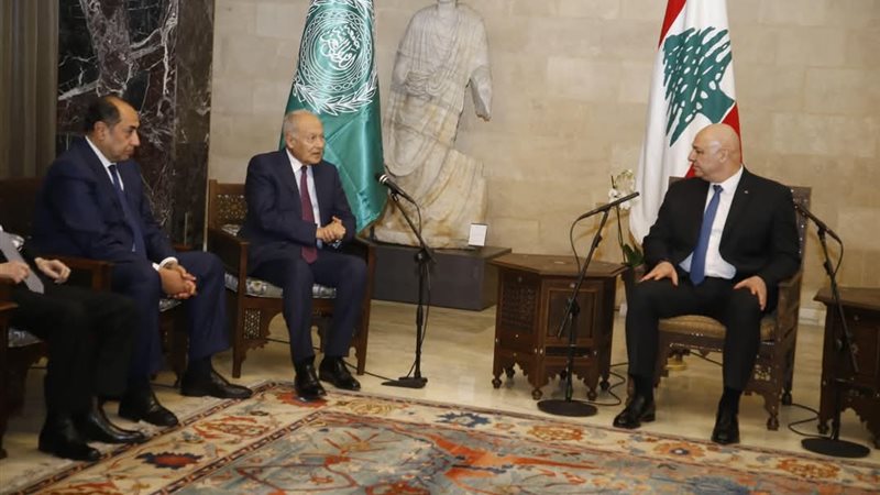 أبو الغيط والرئيس