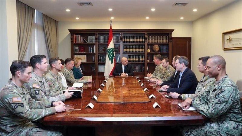 اجتماع جوزيف عون