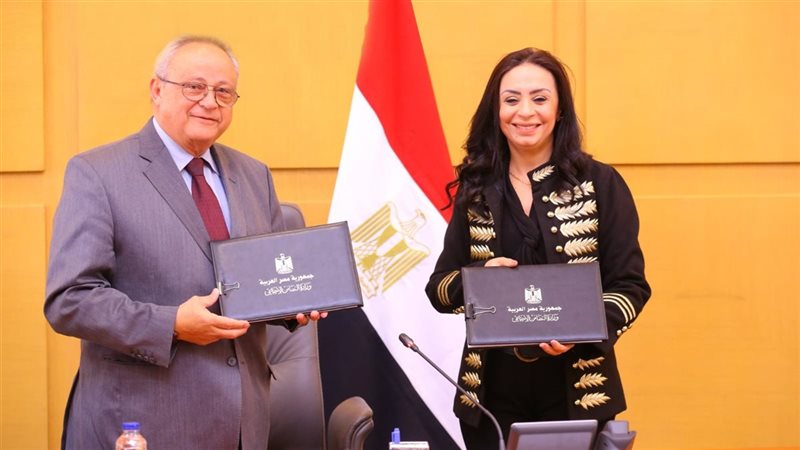 مايا مرسي وزيرة التضامن