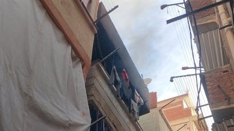 حريق شقة بالإسكندرية،