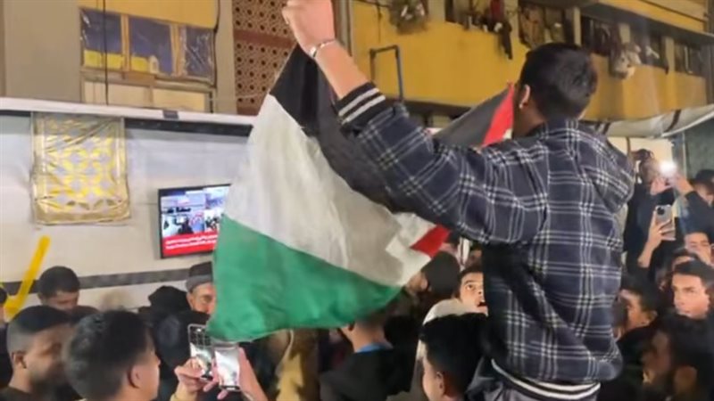 احتفالات غزة بقرار
