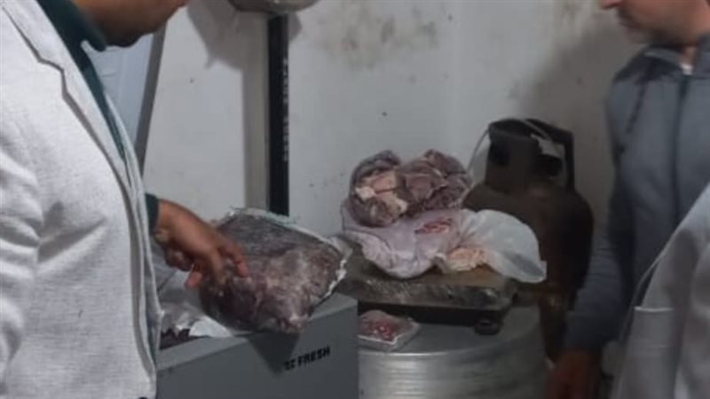 ضبط لحوم غير صالحة