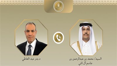وزير الخارجية يبحث مع نظيره القطري الأوضاع في غزة والمستجدات بالمشهد السوري
