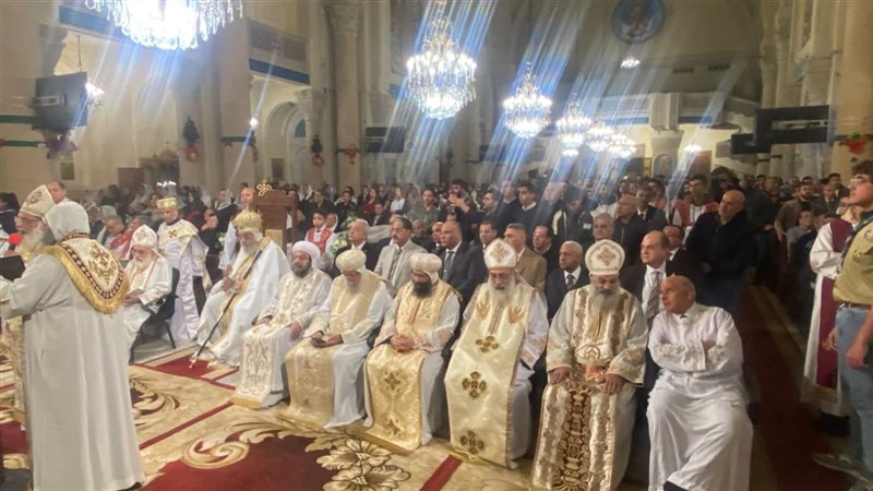 قداس عيد الغطاس بالإسكندرية