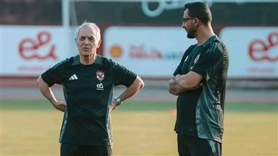 محاضرة فيديو تجهز لاعبي الأهلي لمباراة مودرن سبورت