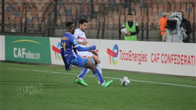 الكونفيدرالية، الزمالك يتقدم على إنيمبا بهدف شلبي في الشوط الأول 