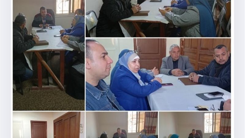اجتماع لتنظيم العمل