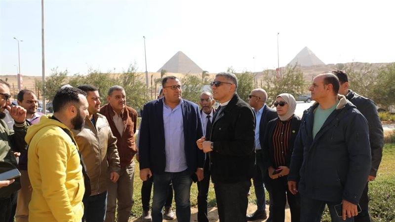 جولة محافظ الجيزة،