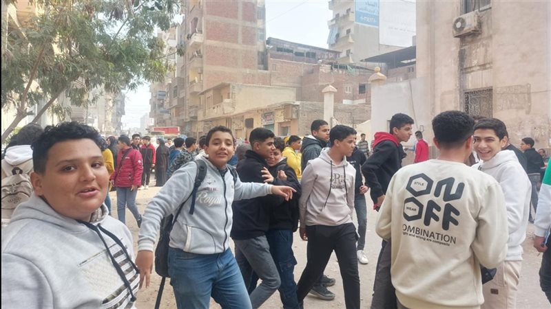 طلاب الاعدادية بالدقهلية،