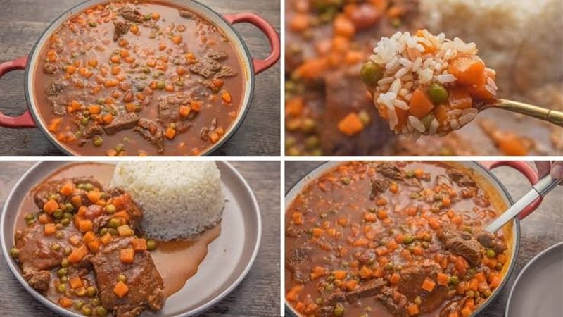 طريقة البسلة بالجزر،فيتو