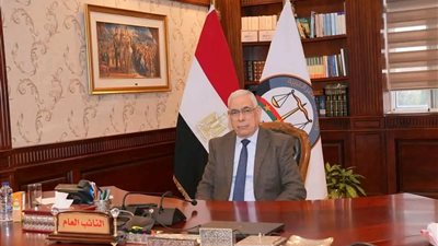 النائب العام يستقبل رئيس نيابة استئناف المنصورة لعرض الكشوف بدائرة نيابته 