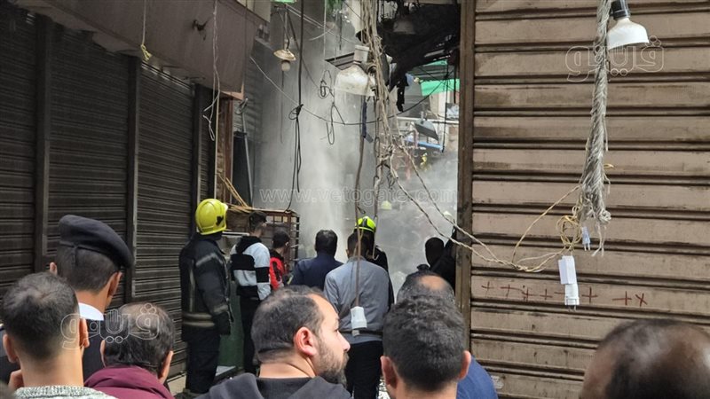 حريق مول بالعتبة