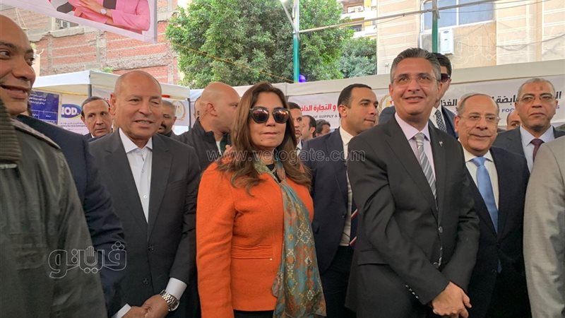وزير التموين خلال