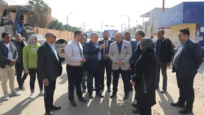 محافظ بني سويف يتفقد