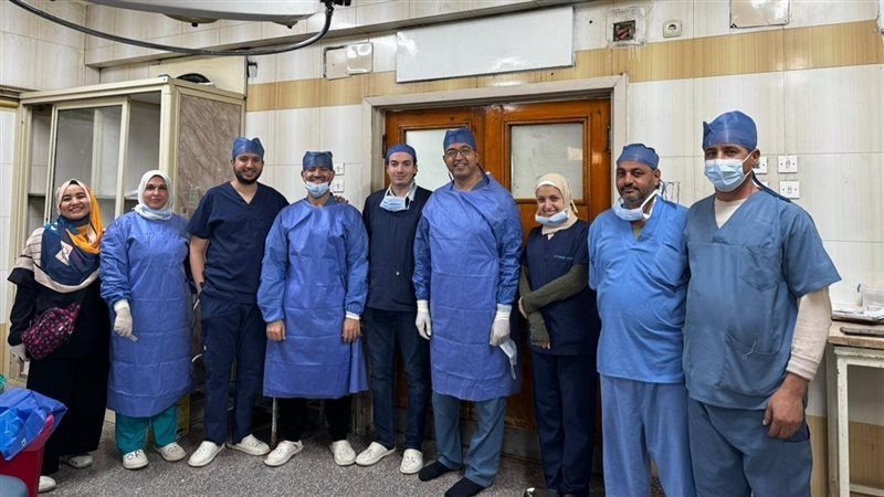 فريق أطباء جامعة