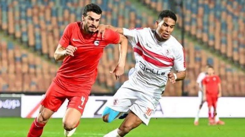 من مباراة الزمالك