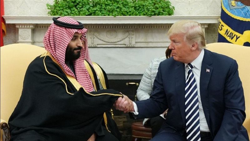 ترامب والأمير محمد
