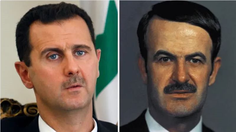 حافظ وبشار الأسد،