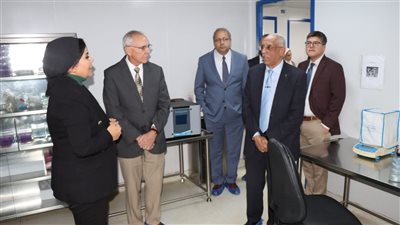 وفد جامعة فيرجينيا تك الأمريكية يزور مراكز التميز بـ طب الإسكندرية 