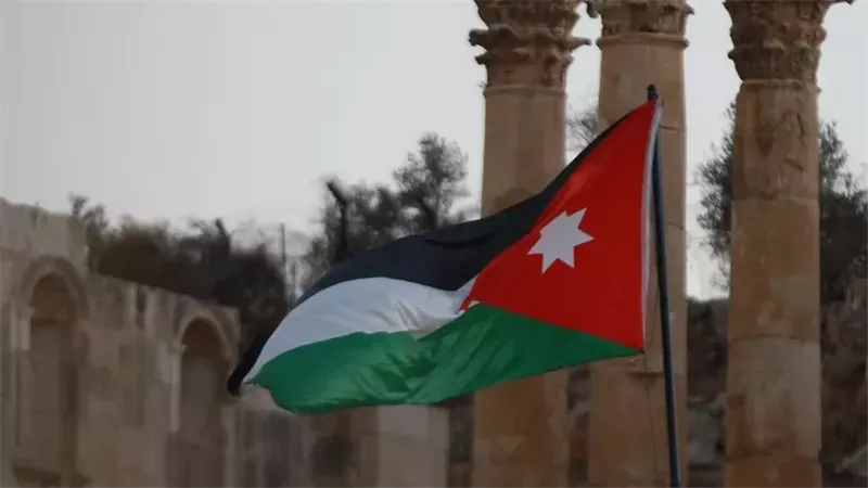 علم الأردن، فيتو