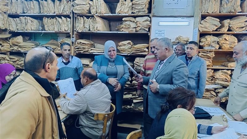 متابعة أعمال الكنترول،