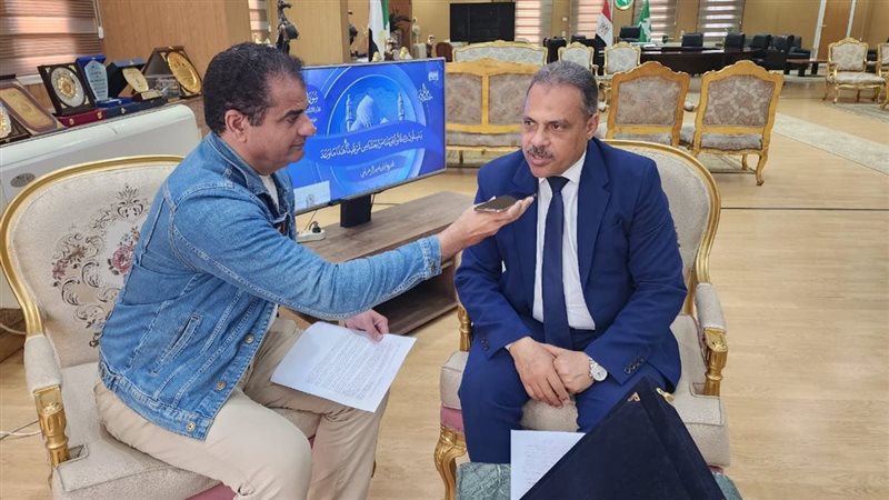 هاشم يستضيف محافظ