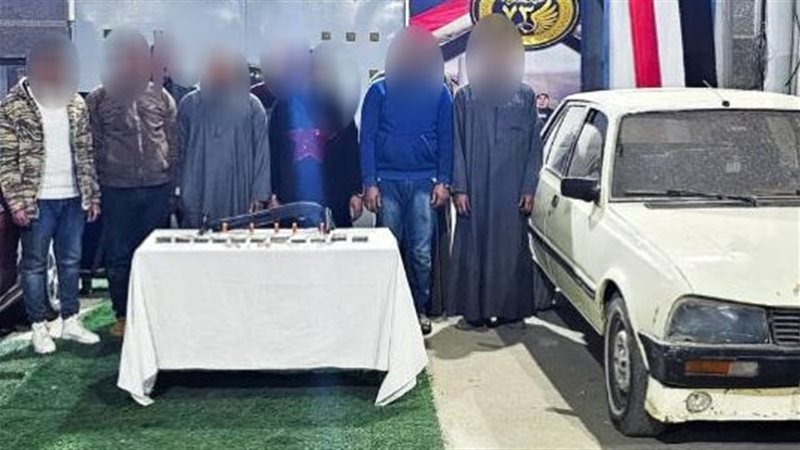 ضبط تشكيل عصابى تزعمه
