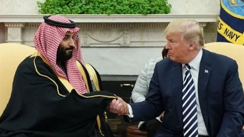 ترامب والأمير محمد