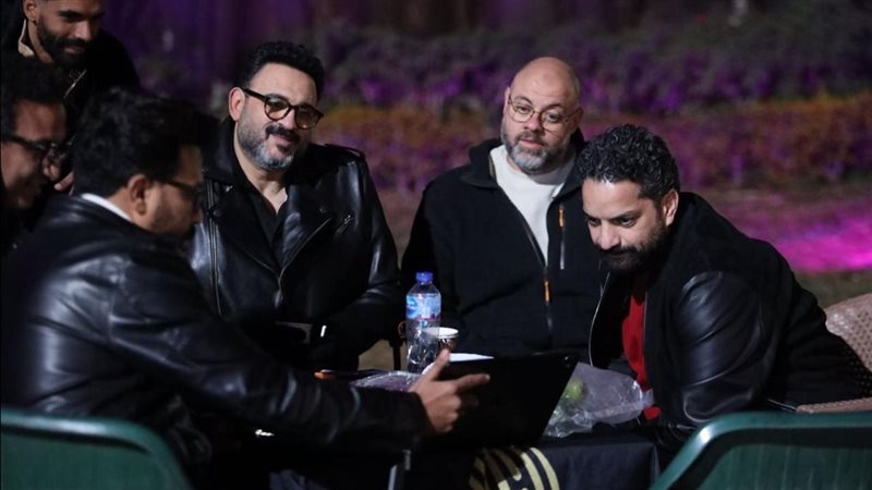 كواليس تصوير مسلسل