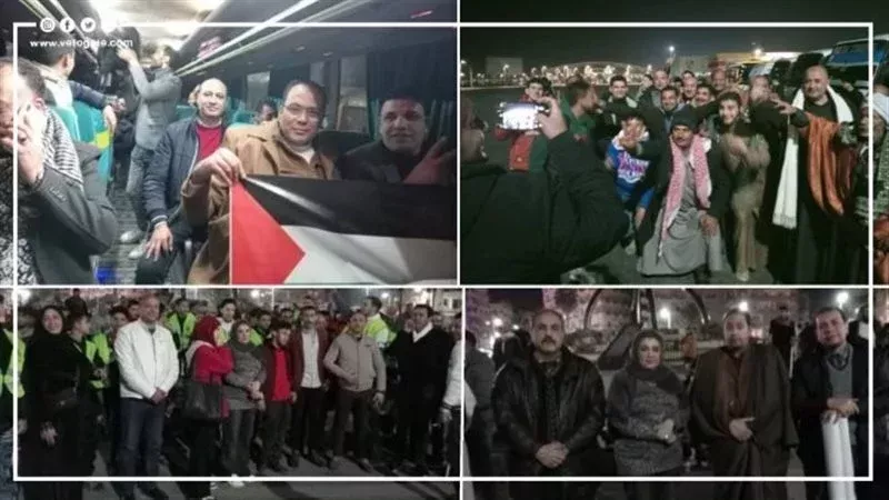 مصريون يزحفون إلى