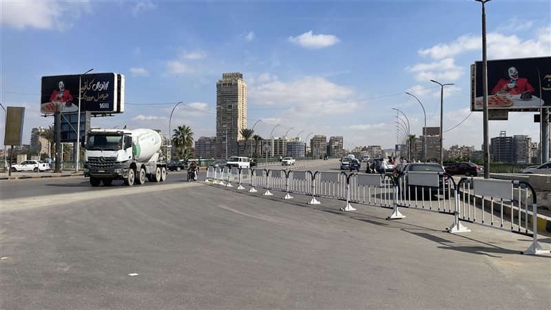 غلق امتداد شارع الهرم