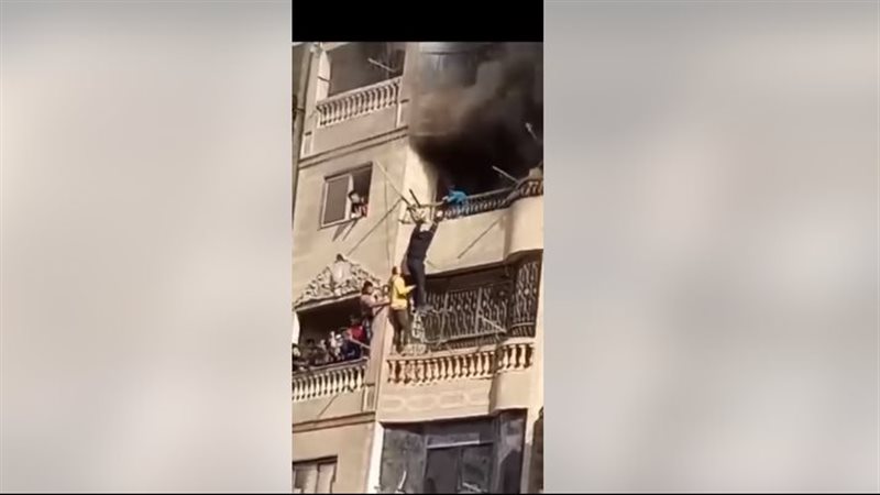 إنقاذ 3 اطفال من