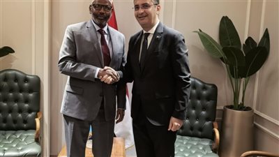 شريف فاروق يبحث مع وزير الزراعة الصومالي سبل التعاون التجاري بين البلدين