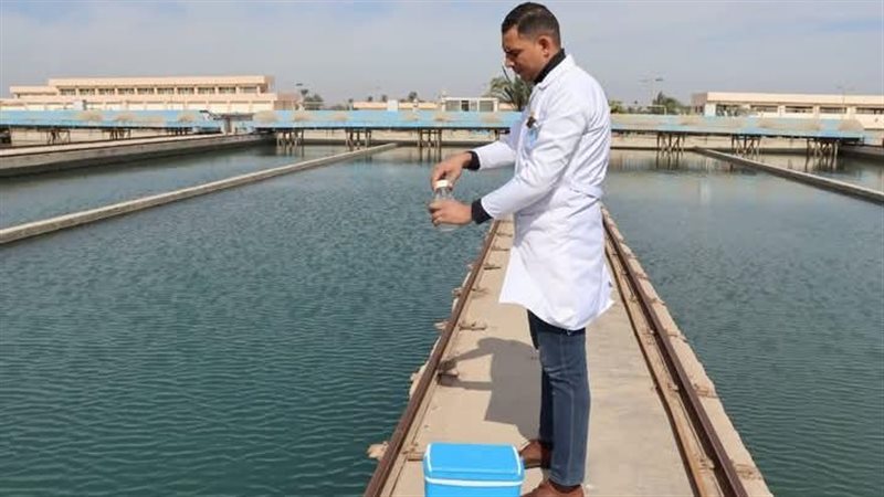 عينات مياه الشرب،