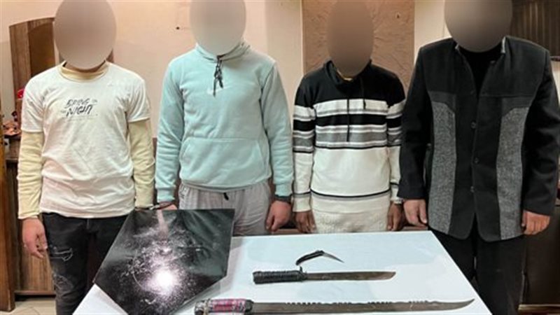 مشاجرة بالأسلحة البيضاء