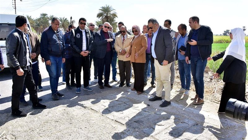 محافظ الأقصر يتفقد