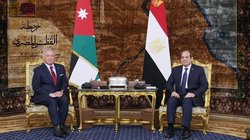 الرئيس السيسي وملك