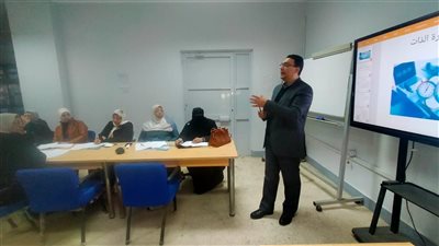 تدريب العاملين بمياه الفيوم على التحول الرقمي
