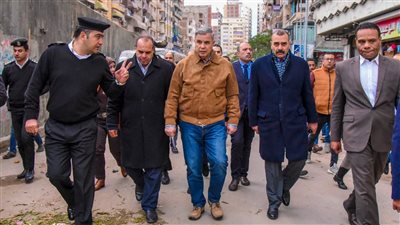 إغلاق الطريق الزراعي بالإسكندرية لإصلاح كسر ماسورة مياه 