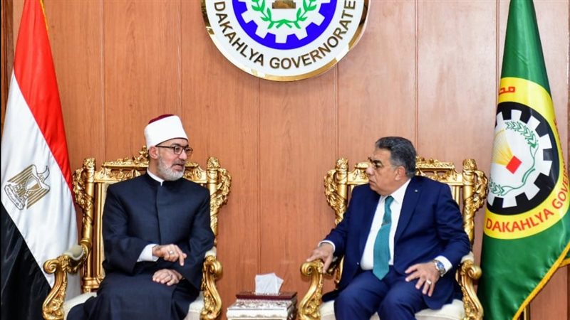 استقبال مفتي الجمهورية