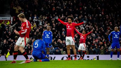 رقم سلبي لمانشستر يونايتد رغم الفوز على ليستر سيتي بكأس الاتحاد الإنجليزي 