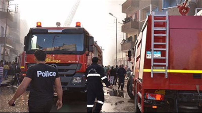 السيطرة على حريق