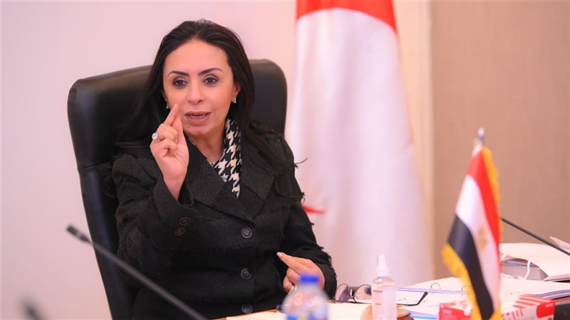 مايا مرسي وزيرة التضامن