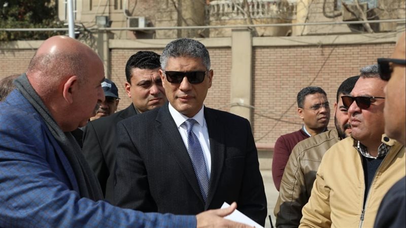 محافظ الجيزة يتفقد