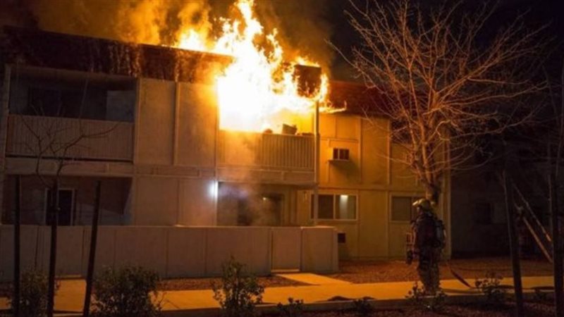 السيطرة على حريق