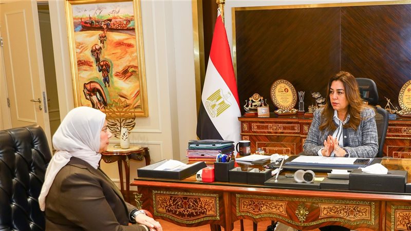 منال عوض وزيرة التنمية