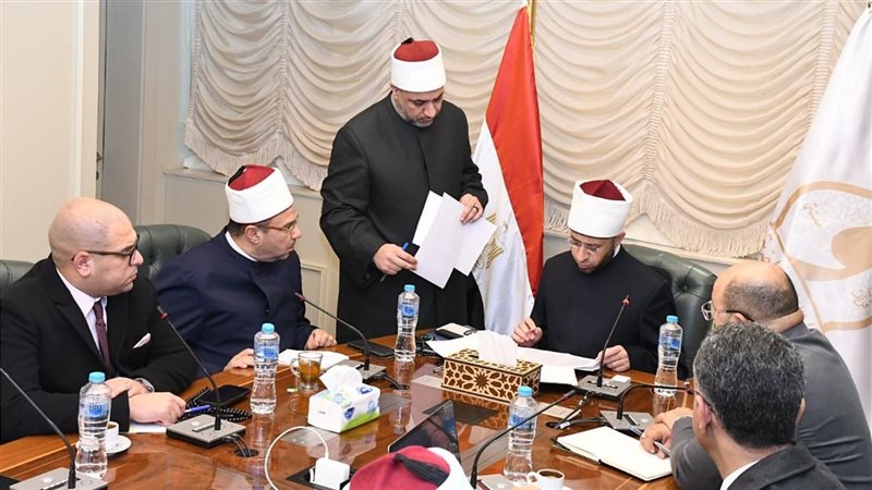 قيادات وزارة الأوقاف،