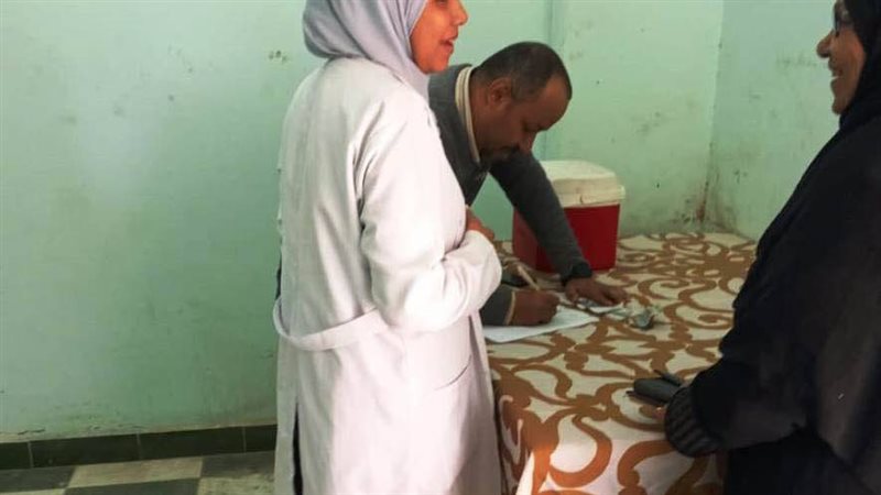 افتتاح مكتب تطعيم