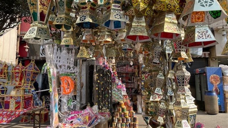 فوانيس رمضان في باب